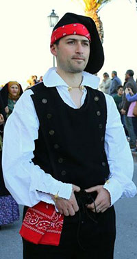 Massimiliano in costume